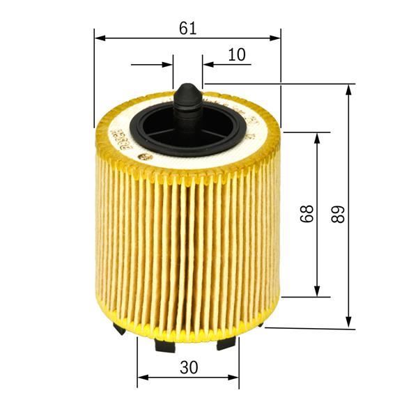 Bosch F026407016 Yağ Filtresi Astra G Vectra B C Insıgnıa Zafıra