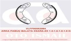 Valeo 562084 Kampana Balata 306 94-01 / Zx 91-97 Xsara 1997-2005