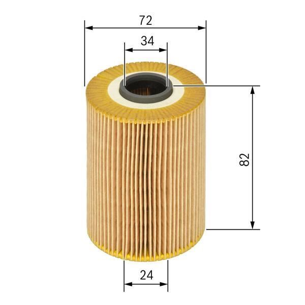 Bosch 1457429197 Yağ Filtresi Cooper R50 01-06 R53 R52 One / Pt C
