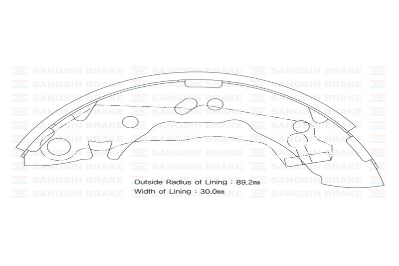 Sangsıng Sa047 Kampana Balata Accent 1.3 1.3I 12V 1.5İ 12V 1.5İ 1