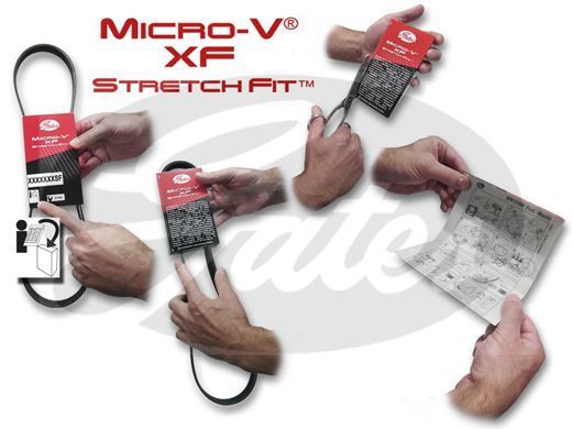 Gates 4Pk917Sf Kanallı Kayış Fıat Stılo 1.6 16V 01-08 Strech Fıt