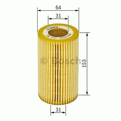Bosch 1457429252 Yağ Filtresi Bmw 3 Bmw 5 Bmw 6 Bmw 7 Bmw X5 Bmw