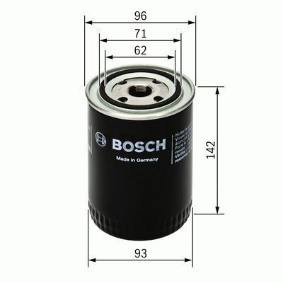 Bosch F026407053 Yağ Filtresi Ducato Iı 2002 Sonrası / Boxer Iı 2002 Sonrası / Jump