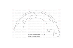 Sangsıng Sa100 Kampana Balata Starex Kamyonet Lıbero