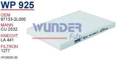 WUNDER WP925 POLEN FİLTRESİ - HYUNDAi i30