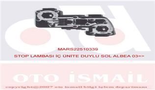 Mars 510339 Stop Lambası İç Sol Albea 2003 Sonrası Ünıte Duylu