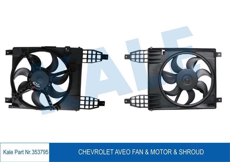Kale 353795 Fan Motoru (Davlumbazlı) Aveo 1.2 1.4 08-