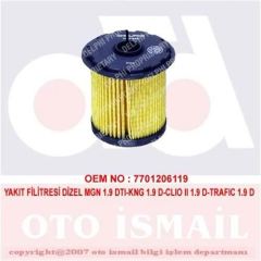 Delphi Hdf914 Mazot Filtresi Kangoo 1998 Sonrası Megane Laguna 1.9 Dcı 1.9