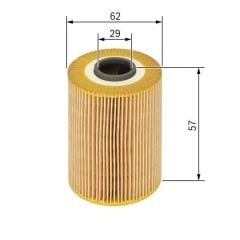 Bosch F026407078 Yağ Filtresi Cmax Fıesta V 2002 Sonrası Focus Iı Iıı Fusı