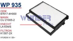 WUNDER WP935 POLEN FİLTRESİ - HYUNDAİ H-1 08--