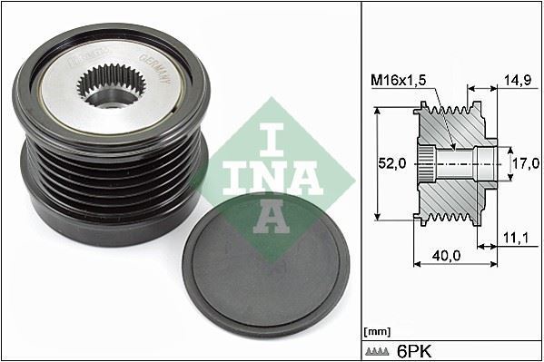 Alternatör V Kayış Gergi Rulmanı Mercedes Benz C180-C200 13-