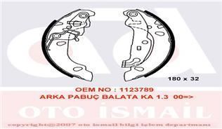 Valeo 562771 Kampana Balata Fıesta Iv 1995 Sonrası Ka 96-