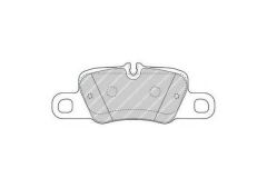 Fren Balatası Arka Panamera