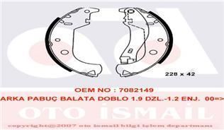 Valeo 562806 Kampana Balata Doblo 223 01-