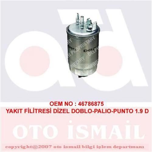 Delphi Hdf950 Mazot Filtresi Doblo 1.9D