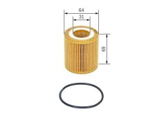 Bosch F026407128 Yağ Fılıtresı Opel Astra K 1.0T - 1.4T 15-