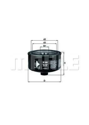 Knecht Oc404 Yağ Filtresi Lt35 1997-2006 Lt46 2.8 Tdı Ata