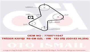 Gates 5051 Triger Eksantrik Kayışı R9 Em Dızel 153X254
