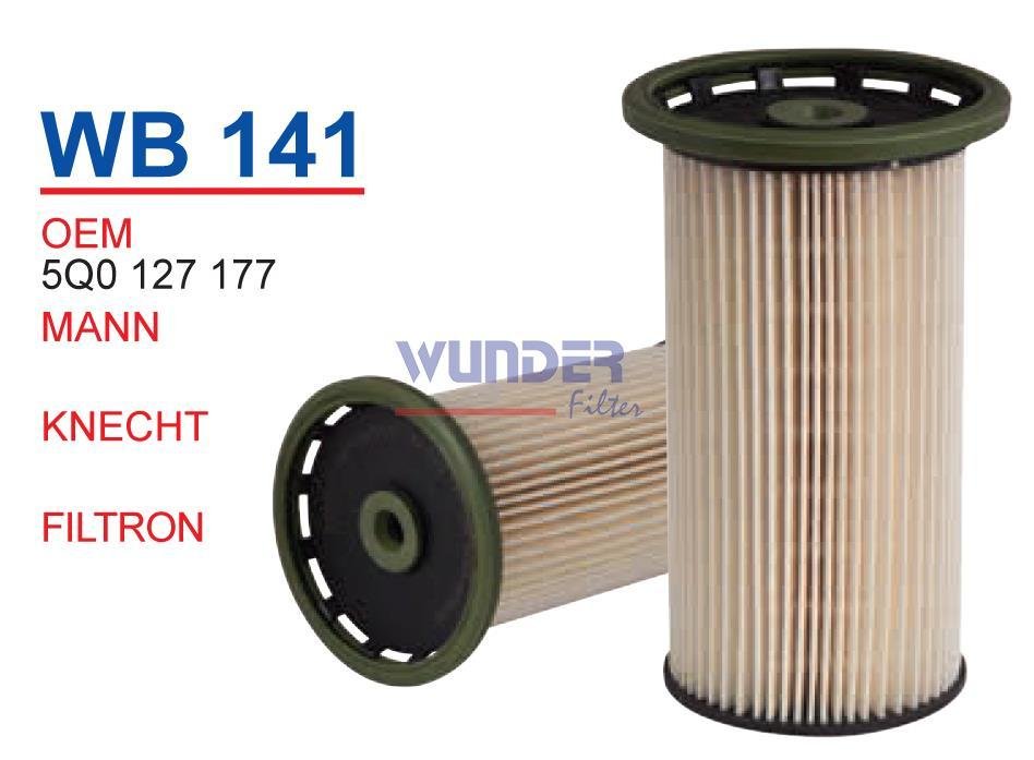 WUNDER WB141 MAZOT  FİLTRESİ - GOLF VI - GOLF VII