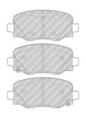 Ferodo Fdb4925 Arka Balata 500×14-Jeep Renegade 14-