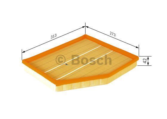 Bosch 1457433101 Hava Filtresi 160×275×187 5 E60 520 I 2006 Sonrası N46 B2