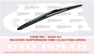 Valeo 574128 Cam Silgi Süpürgesı Arka Clıo Iı Kangoo Megane Trafı