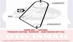 Gates 5083 Triger Eksantrik Kayışı Vectra A 88-92 1.4 1.6 104X170