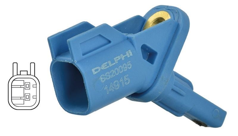 Delphi Ss20095 Abs Sensörü Ön Cmax Focus Iı Mondeo Iv 1.6 Tdcı 1.