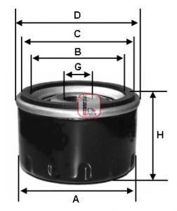 Bosch F026407210 Yağ Filtresi Clıo Iıı Megane Iıı Laguna Iıı Scen