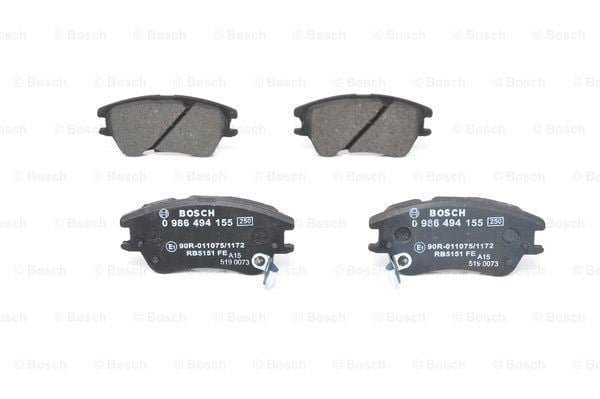 Bosch 986494155 Balata Fren Ön Atos 06-11