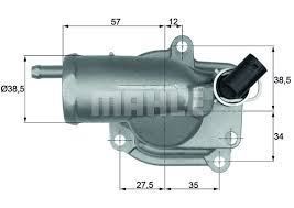 Mahle Th1087 Termostat Komple Mercedes-Benz E Class T-Model S210