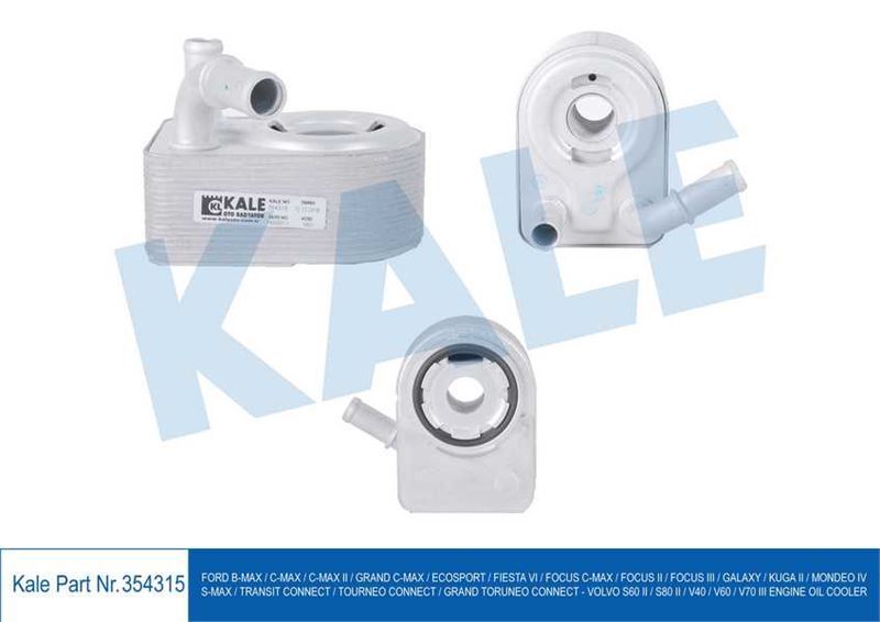 Yag Soğutucu Ford: Mondeo 1.6 Ecobost 07-15 Focus 1.6 Benz 07-15