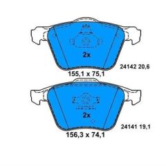 Bosch 986494159 Fren Balatası Ön Xc90 02-12