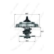 Mahle Th387 Termostat Komple Mercedes-Benz B Class W245 87C