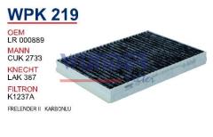 WUNDER WPK219 POLEN FİLTRESİ - FRELENDER II KARBONLU POLEN FILTRE