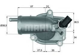 Mahle Th987 Termostat Komple Mercedes-Benz C Class W202 87C