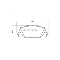 Bosch 986494198 Ön Balata Toyota Yarıs 1.0 Vvt-I (01/2006=-11=- A
