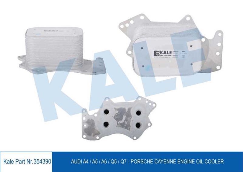 Kale 354390 Yağ Soğutucu A4 A5 A6 Q5 Q7 Cayenne 2.7 3.0 Tdı 04-15