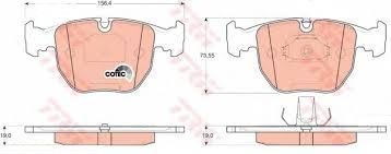 Trw Gdb1526 Fren Balatası Ön Range Rover 02-12
