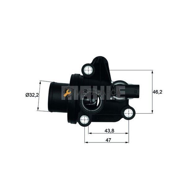 Mahle Tı1287 Termostat Komple Mercedes-Benz A Class W168 87C