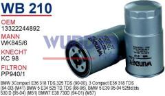 WUNDER WB210 MAZOT FİLTRESİ - BMW E34 - E36 - E39 318-325 Tds - 5