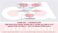 Trw Gdb1528 Fren Balatası Ön Fişli A6 1997 Sonrası Allroad 00-