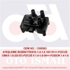 Bosch 221503485 Ateşleme Bobini 1.25 Fıesta V Vı Focus Iı Fusıon