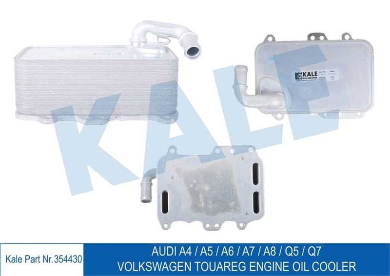 Kale 354430 Yağ Soğutucu A4 A5 A6 A7 A8 Q5 Q7 Touareg 3.0 V6 Tdı