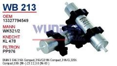 WUNDER WB213 BENZİN FİLTRESİ - BMW E46 318 d/td -320 d/cd- 320 td
