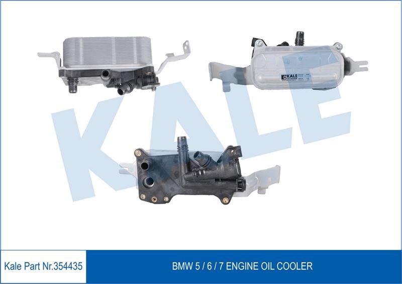 Kale 354435 Yağ Soğutucu (Modul) Bmw 5-6-7 (F01 F02 F03 F04 F06 F