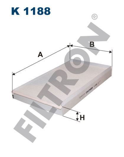 Filtron K1188 Kabin Filtresi Mercedes Vıto Iı (639) 109 Cdı 88Hp