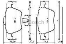 Bosch 986494245 Ön Balata Mondeo Iv 2.5 07 =- Smax 2.0-2.2 Tdcı 0