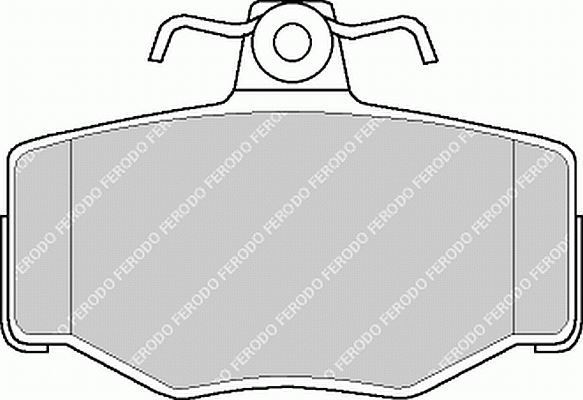 Ferodo Fdb707 Fren Balatası Arka Prımera P11 96-02 Almera 00-