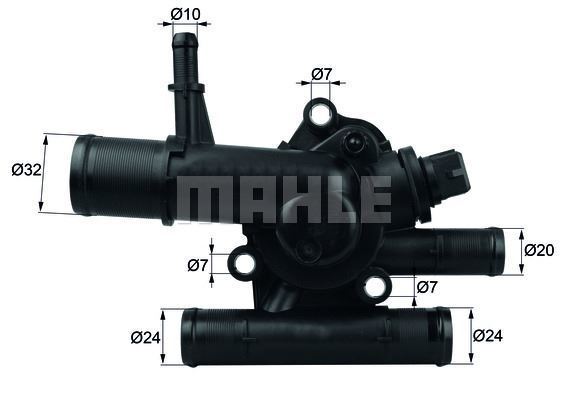 Mahle Tı21789 Termostat Komple 89°C Laguna -Kangoo Trafıc 1.9 F9Q